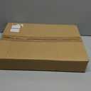 Serving Tray with Polished Metal Handles, 16.5''x12'' Rectangle Coffee Table Tray, Modern Decorative Tray, Large Ottoman Tray, Perfect for Storage and Display (Blue)