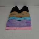 Womens Sports Bras, Yoga Comfort Seamless Stretchy Sports Bra for Women 5 Pack 3XL