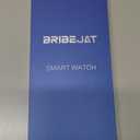 BRIBEJAT Smart Watch for Women, HD 1.20" Smartwatch Zinc Alloy Case, Fitness Tracker with SpO2/Heart Rate/Sleep Monitor, Waterproof Activity Tracker Pedometer Compatible with iOS Android