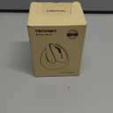 TECKNET Mini Vertical Wireless Mouse, Ergonomic Mouse for Small Hands, 4800DPI, 5 Adjustable DPI Levels, 6 Buttons, 2.4GHz Silent Optical Wireless Mouse for Laptop, Computers, PCs, Macs (Deep Black)