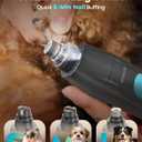 oneisall Professional Dog Grooming Kit at Home: All-in-One Quiet Clippers & Nail Grinder with LED Light, 2000mAh Cordless Dog Shaver, Safe Poodle Grooming Kit for Paws, Face, Ears & Body