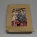 RUSPEPA Kraft Paper Christmas Gift Bow Assortment - Red, Green and White Design for Christmas, Holiday, Birthday, Wedding, Baby Shower - Total 15 Bows, 3 Size