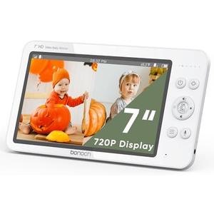 bonoch 7" 720p HD Baby Monitor Parent Unit Replacement, for BBM01/ BBM03/ BBM05, Type C Port, Camera not Included