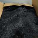 5x7 Black Area Rugs for Living Room, Large Fluffy Shag Bedroom Rugs Non-Slip, Ultra Soft Plush Carpet for Nursery Kids PlayRoom Dorm Office Indoor Modern Carpets