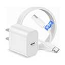 iPhone 17 16 15 Charger Block and 10ft Type C to C Cable Cord Long, 20W USB C Fast Charging Plug for Apple iPhone 17 Pro Max/17 Air/16 Pro Max/16 Plus/15 Pro/15/AirPods/iPad/Mini Wall Cube Brick Box