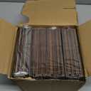 4 Set Baby Shower Centerpieces for Tables - 6 inch Wooden Boxes with Baby Letters Rustic Cube Planter Wood Blocks for Boy Girl Gender Reveal Party Favor (Blue)