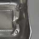 Colander Stainless Steel 5-Quart, Square Metal Strainers, Strainer for Kitchen Food, Dishwasher Safe