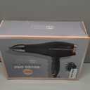 INFINITI PRO by CONAIR Hair Dryer, 1875W Blow Dryer with Diffuser and Concentrator, Ceramic Technology, 3 Heat & 2 Speed Settings, Cold Shot Button, Black