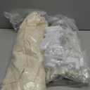 Play Tent with Mat, Star Light, Large Kids Playhouse with Windows Easy to Wash, Indoor and Outdoor Play Tents for Kids, Little Dove Toys for Girls, Boys, 47x40x52 (Beige Playhouse, Large Size)