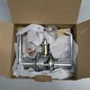 SCHLAGE F51A ELA 626 Elan Lever Keyed Entry Lock, Satin Chrome