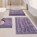 Purple Bathroom Rug 24x35Inc