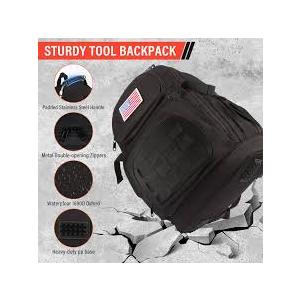 Military Tactical Backpack for Travel Hiking,Black Backpack for Men with Bottle Holder, 30L Small Laptop Backpack for Work, Men's Assault Bag Back Pack