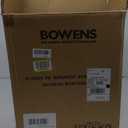 Bowens Dual 8 Inch 200W PA System  Portable Outdoor Speakers with Bluetooth, USB/SD, LCD & Remote  DJ Sound System with Wireless Karaoke Microphone for Singing/Microfono & Stands