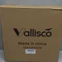 VallisCo 52 Pack Acoustic Foam Panels 1"x12"x12" - Self Adhesive Soundproof Panels for Walls, Home Office Studio, High-Density Noise Reducing Acoustic Panels, Easy Install Sound Absorbing Foam
