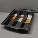 Chicago Metallic Professional Lasagna Trio Pan, Perfect for loaf breads, cakes and more 12.5 by 16 by 3 inches, Silver