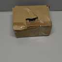 Probrico Interior Passage Lever Matte Black, Keyless Hall and Closet Door Handle Heavy Duty Indoor Hardware with Square Panel, Left or Right Handing (1 Pack)