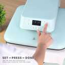HTVRONT Auto Heat Press Machine for T Shirts - Heat Press 15x15 with Auto Release - Heats Up Fast & Heat Evenly, Professional Machines for HTV, Sublimation, Heat Transfer Projects