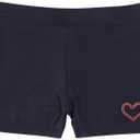 Lucky & Me | Ella Girls Dance Shorts for Gymnastics & Dancewear | Multicolor | 3-Pack (4-5T, Black)