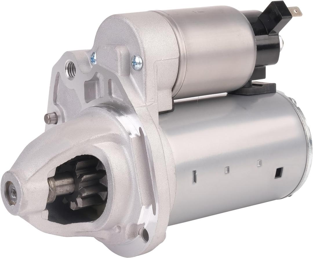 19616 Starter Motor Fit for 11-17 Chrysler 200,11-16 Town & Country V6 3.6L,11-20 Grand Caravan,11-14 Dodge Avenger,11-19 Journey,2014 Cherokee 3.2L,Ram C/V Promaster 1500 2500 3500