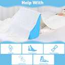 ROYALAY Blanket Lifters for Foot of Bed, Foot Tent Blanket Support Holder for Surgery Recovery, Foot Block Pillow Cradle Tent Sleep Support Supplies for Foot, Ankle, Leg, Knee, Toes Pain(M)