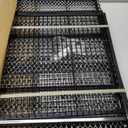 Metal Small Chicken Cage for 4-6 Chickens with Floor, Portable Rabbit Hutch with Top & Side Opening Doors and Quickly Lock for Poultry Hen Goose Duck, 33.5"x23.6"x27.5"
