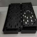 SPACELEAD Slim Storage Cart 4 Tier,Bathroom Organizer Rolling Utility,Mobile Shelving Unit Slide Out for Office, Kitchen, Laundry Room & Narrow Places, Black