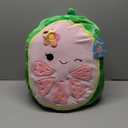 Squishmallows Original 16-Inch Lena Pink Guava Fruit with Flower - Official Jazwares Large Plush