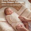 Yoofoss Baby Swaddles for Newborns 100% Organic Cotton, Adjustable Swaddle 0-3 Months 2 Zippers Newborn Swaddle Sack, Breathable Soft Durable