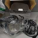 Elite Gourmet EKT1001 Electric 1.0L BPA-Free 1100W Glass Kettle Cordless 360 Base, Stylish Blue LED Interior, Handy Auto Shut-Off Function  Quickly Boil Water For Tea & More, Black