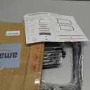 Shoe Rack 3 Tier Long Storage Organizer Wide Metal Shoe Shelf for Closet Entryway Black