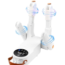 Boot Dryer for Work Boots & Shoes - Glove Dryer & Warmer - 180 Adjustable Rack - Intelligent Timer