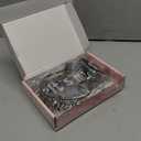 8th Birthday Decorations for Girl - Including Crown/Tiara, Sash, Cake Toppers & Number 8 Candles - Black Party Supplies