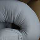 Momcozy Pregnancy Pillows for Sleeping, U Shaped Full Body Pillow for Pregnancy Women with Removable Jersey Cotton Cover, 57 Inch Maternity Pillow, Grey