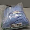 DUALIFE Sky Blue Blackout Curtain Panels/Drapes for Living Room 96 Inch Length Solid Energy Efficient Room Darkening Bedroom Curtains Thermal Insulated Grommet Top 52x96 Inches Cerulean 2 Panels