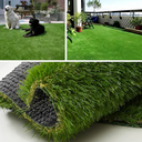 Artificial Grass Turf Rug 4FTX6FT Indoor Outdoor, 1.38" Pile Height Realistic Fake Grass with Drain Holes Astro Turf for Patio Garden Lawn Landscape Balcony