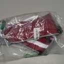 Lelepet Dog Coat Warm Dog Winter Coat Waterproof Dogs Jacket with Harness Built in Reflective Pet Fleece Vest Zip-Up Cold Weather Coats for Medium Dogs Turtleneck Windproof Coats Dachshund Red M (Burgundy)