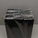 SUIN 1-inch 3 Ring Binder with 2 Interior Pockets, 1''Durable Binders Holds US Letter Size 8.5'' x 11'' Paper - Versatile Binders for Office, Home, and School Use, 6 Pack Black