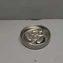 Slow Feeder Dog Bowl-1Cup for Small Puppy, Double-Layer 304 Stainless Steel Puzzle Bowl, Anti-Choking for Fast Eaters, Heavy-Duty Non-Slip Base, Dishwasher Safe (Spiral-1 Pack)