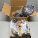 2 Pack Outdoor Wall Lights Wall Mount for House, Porch Light Fixtures, Matte Black Modern Farmhouse Wall Sconce, Classic Barn Lights Outdoor & Indoor-E26 Socket (10inch)