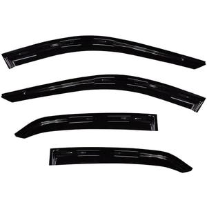 YW AUTO Out-Channel Ventvisor/Window Deflectors/Window Visor | Fits 2003-2014 Saab 9-3 Sedan, 4 pcs.