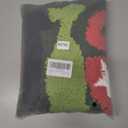 Cute Believe Christmas Bathroom Rugs Bath Mat Non Slip Washable, Green Grinch Reindeer Fun Xmas 2x3 Throw Area Rugs for Kitchen Entryway Bedroom, Holiday Winter Festive Seasonal Indoor Door Mat