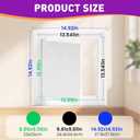 14x14 Inch Access Panel for Drywall and Ceiling, ABS Plumbing Access Door
