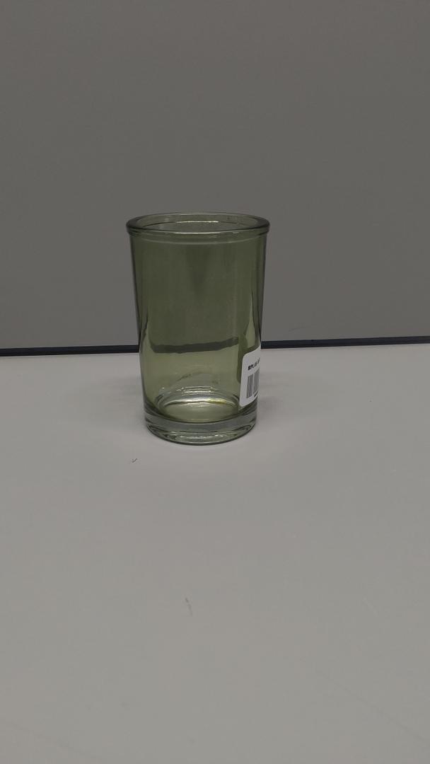 Green Glass Tumbler