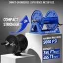 Pressure Washer Hose Reel 350FT x 3/8" or 455FTx1/4”