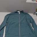 Adidas Women's Ultimate365 Gingham Jacket, Size Small (Aurora Ivy)
