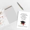 Spercy Funny Graduation Gifts for Daughter Son, Make Me Proud Congratulations Card, No Cap Graduation Card
