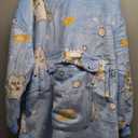 KFUBUO Wearable Blanket Hoodie for Adults Sherpa All Patterns Blue Cat Oversized Sweatshirt Blanket with Pockets Cute Gifts for Women, Extra Large