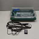 BlumWay Seed Starter Tray with Grow Light,3 Pack 120 Cells Seedling Tray with Humidity Dome/Indoor Grow Kit for Deep-Rooted Seedlings,Adjustable/Timed Light Plant Starter Set