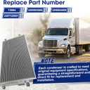 Air Conditioning A/C Condenser Compatible with Freightliner Models # 79084, 2265663000, 2266824000, 2267125001