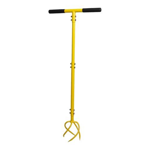 BARAYSTUS Garden Hand Tiller Garden Claw Twist Tiller Cultivator Tiller Soil Lossener Lawn Aerator Areator Loosen, Rototiller, Garden Bed and Plant Box Cultivator, Garden Tools.